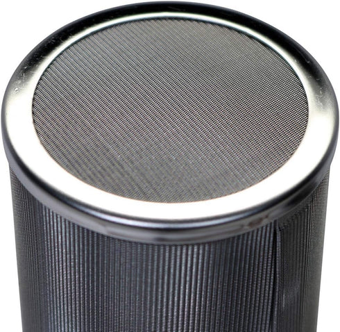 32oz Quart Cold Brew Coffee and Tea Maker - Stainless Steel Filter for Mason Jars with Lid and 2 Silicone Seals