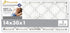 Proairtek AF14301M11SWH Model 14x30x1 Air Filters, Pack of 2, MERV 11 for Clean Air