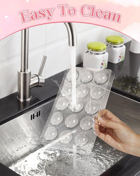 EORTA 2 Pack Sugar Flower Drying Mold, 30 Cavity Fondant Shaping Tray for Cake Decoration Baking Tools