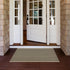 Front Door Mat Outside Entrance, 2'x4.3' Cotton Machine Washable Outdoor Doormat, Reversible Layered Mats