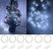 6Pack Fairy Lights Battery Operated -3.3ft 10 LED Silver Wire Firefly Mini