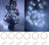 6Pack Fairy Lights Battery Operated -3.3ft 10 LED Silver Wire Firefly Mini