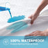 Cozymaker Queen Size 100% Waterproof Mattress Protector, Cooling Fitted Mattress Cover 8-21" Deep Pocket, Soft
