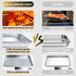 Commercial Quality Baking Sheet Pan Set, Natural Aluminum Cookie Sheet, Nonstick Baker's Half Sheet Pan, 2 Pack 18X13