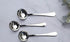Long Handle Cupping Coffee Spoon, 6.1-inch Stainless Steel Demitasse Spoon for Dessert and Sugar