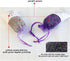Sachet Empty Bags - Linen Fabric Organza Gauze Bags for Lavender, Spice, and Herbs (24pcs Purple Drawstring Bags)