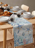 Lsrtoss 90 Inches Summer 13" 90" Coastal Starfish Table Runner Long Farmhouse Dress Scarves, Nautical Beach Coral