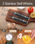 Rechargeable Electric Milk Frother, 3 Speeds Stainless Steel Whisk for Coffee, Cappuccino, Chocolate, Tea
