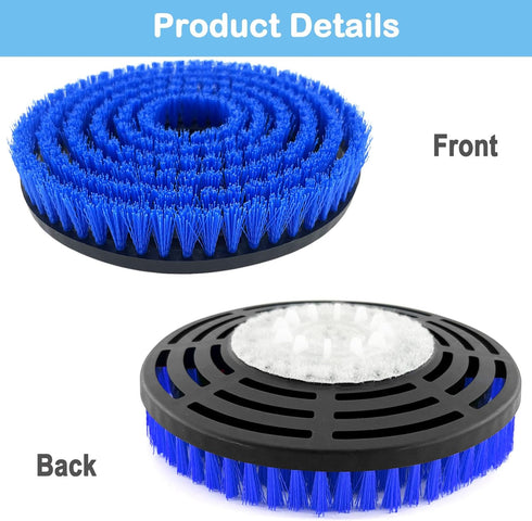 Bvhonwe 2 Pack S8201 S8201 S8001 S7001 S7201 S7000 S7005 S7020 Upgraded Replacement Steam Mop Brush Heads for Shark