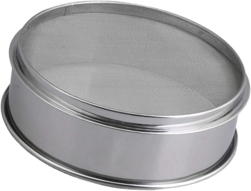 RDEXP Stainless Steel Flour Sifter, Round Sieve for Baking Powdering