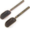 AUEAR 2 Pack Vintage Loose Leaf Tea Scoops, Copper Metal Measuring Shovel Spoons for Coffee
