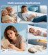 8"-21", 3D Waterproof Mattress Protector Full Size, Soft Breathable Mattress Pad with Deep Pocket Noiseless Air Fabric
