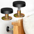 Krisler Adjustable Iron Bed Frame Anti-Shake Tool, 30-44mm, Wall Protection, Easy Install (2PCs)