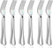 Dinner Forks Set of 6, Top Food Grade Stainless Steel Silverware Forks, 8 Inches, Mirror Finish & Dishwasher Safe