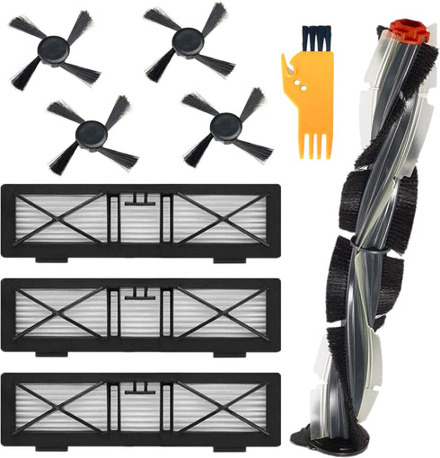 BBT BAMBOOST Replacement Accessories for Neato D Series and Botvac Connected Robot Vacuums, Side Brush, Filter, Main