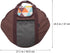 Cast Iron Skillet Bag, Heavy Duty Chef Bag for Camping Cookware or Oven Accessories