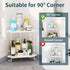 2-Tier Counter Counter, BOIVSHI Bathroom Organizner, Bathroom Organizers and Storage for Bathroom, Kitchen Corner