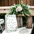 Your Main Event Prints Eucalyptus Bridal Shower Games - How Many Kisses For The Mrs, Includes 1 Stand (5x7) & 50