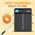 (3X Anti-Pinch 11" 9.4" Automatic Chicken Coop Door Coop Door Lite Battery Powered AA Included) Timer & Manual Modes