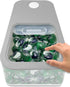 TidyFriend Laundry Pods Container with Slide Lid, 15"x8.7"x4.5", Airtight Storage Keeps Pods