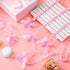 60 TrelaCo Pcs Shower Party Pacifiers Necklace Acrylic Pacifiers Feet Necklace Charm Favors for Guests Shower Party