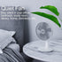 6-Inch Portable Battery-Operated Desk Fan, Rechargeable Electric Mini Fan with 4 Speed Levels for Home Office Camping