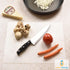 Kitchen Cutting Board, Flexible Chopping Mats, Food Safety, Hanging Hole for Easy Drying, Set of 10