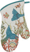 Kay Dee Designs Seas The Day Oven Mitt, White/Blue/Coral Pink