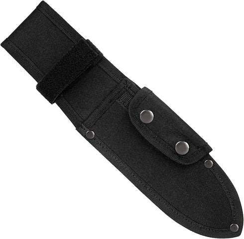 Universal Knife Sheath, Oxford Chef Knife Sheaths for Fixed Blade Knives, Black, 8 * 2 Inch