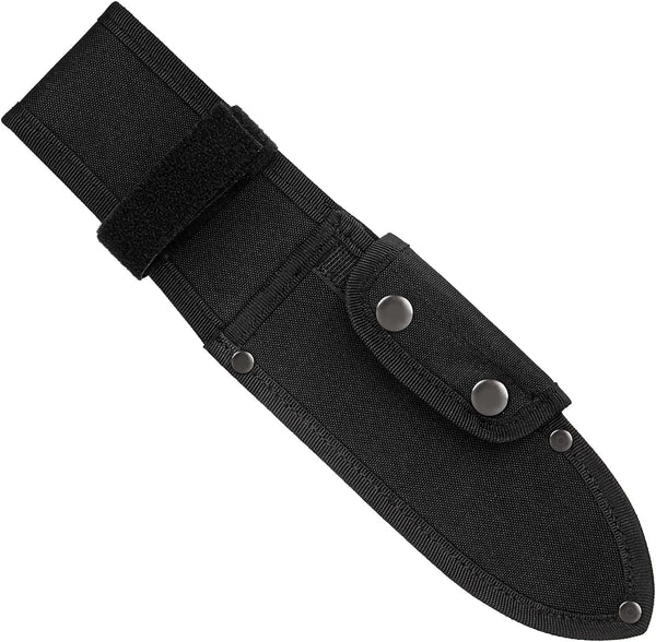 Universal Knife Sheath, Oxford Chef Knife Sheaths for Fixed Blade Knives, Black, 8 * 2 Inch