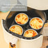 Mini Aluminum Foil Cupcake Baking Cups with Lids, 40pcs, 5oz - Disposable Round Cake Containers for Party, Wedding, Tart
