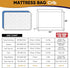 CHUPER 28" 64" 7" Crib Mattress Storage Bag,Heavy Duty Mattress Bags for Moving,Fits x x Standard Crib