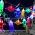 AceList Planet Astronaut String Lights, 20 LED USB Powered Space-Themed Fairy Lights