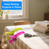 HiGift Jumbo Quilting Clamps, 8 Pack Extra Large Beach Towel Clips, 5 inch Wide Opening Plastic Clips