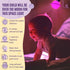 Dimmable 7 6 Saturn Clip On Lamp Nightlight for Kids Room - Clip On LED Light with Detachable Head - Newborn Night