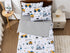 3pcs Sets Set Set Meeting Story Kids Comforter Zipper Bedding for Boys,Twin Kid Bedding Car Comforter Construction