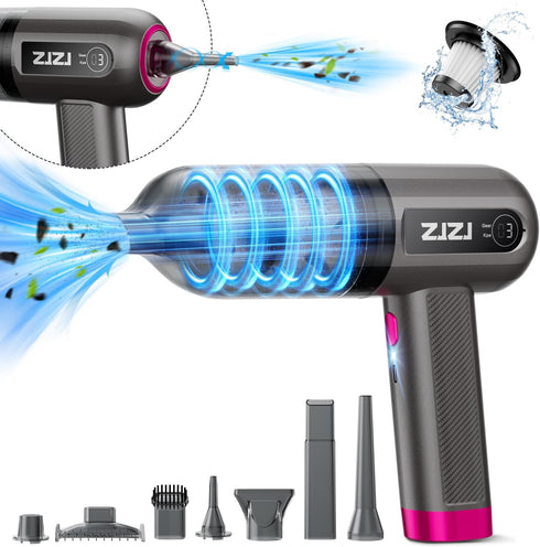 Handheld Car Vacuum Cleaner Cordless - 15000PA High Power Portable Vacuum & Air Duster