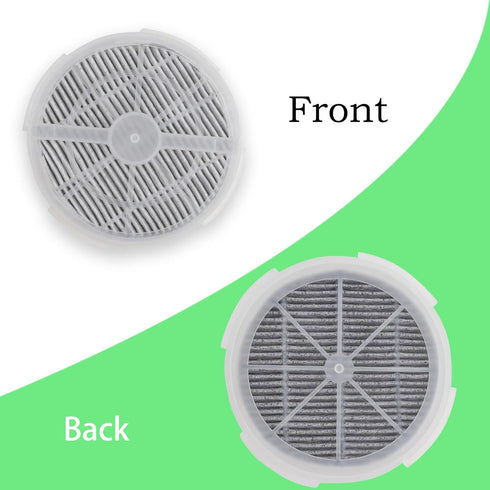 GL2103 HEPA Filter Replacement Compatible with RIGOGLIOSO, JINPUS, LTLKY, Frida Baby, Meleden,SY900S and More Air Purifiers, 4 Inch 3-in-1 Activated Carbon and True HEPA Filters (1)