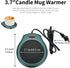 ASAWASA Candle Warmer for Large Jar, Coffee Mug Warmers, Safely Releases Scents Without a Flame, Melt The Candle