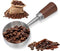 Dazzleimart Vintage Coffee Scoop 10g/30ml Capacity Retro 304 Stainless Steel Coffee Measuring Spoon