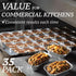 Spare Essentials 35 Pack Aluminum Foil Mini Loaf Pans for Baking Individual Bread Loaves