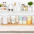 Peg Board Drawer Organizer for Kitchen, Organizers for Dishes, Plates, Bowls, 2 Boards & 12 Pegs for Cabinet Storage