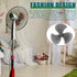 16 Inch Plastic Fan Blades - Universal Replacement for Household Standing Fan Accessories