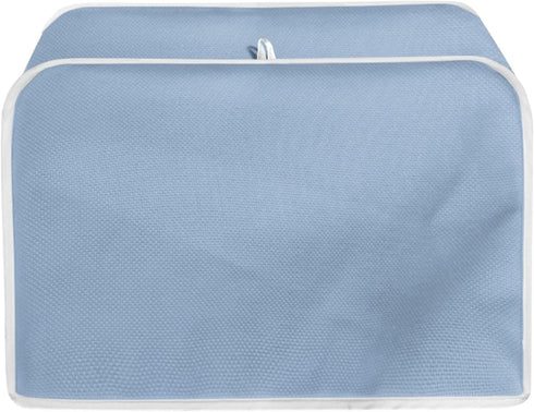 Light Blue Toaster Dust Cover for 2 Slice Toaster, Washable Dust and Fingerprint Protective Cover for Kitchen Appliances