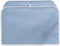 Light Blue Toaster Dust Cover for 2 Slice Toaster, Washable Dust and Fingerprint Protective Cover for Kitchen Appliances