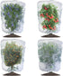Evoio 4 Pcs Garden Plant Fruit Tree Bird Netting Protection Blueberry Bushes