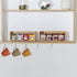 2-Layer Countertop TIOPGHAD Stackable Bamboo Tea Bag Organizer Storage Holder & Rack - Wooden Tea Box Containers