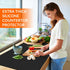 Counter, Countertop Silicone Mat for Non-slip Protector, Silicon Coffee Table Mat, Strain Resistant & Heat Resistant