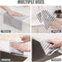 18 Pack No-lint,10 10 inches, Homaxy Kitchen Dish Cloths, Ultra Soft and Absorbent Dish Towels, Reusable Fast Drying