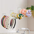 Bigfety 6 Pack Acrylic Headband Holder Wall, Clear Hanging Organizer for Girls and Women